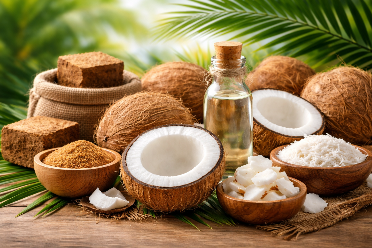 Export Grade Coconut Products